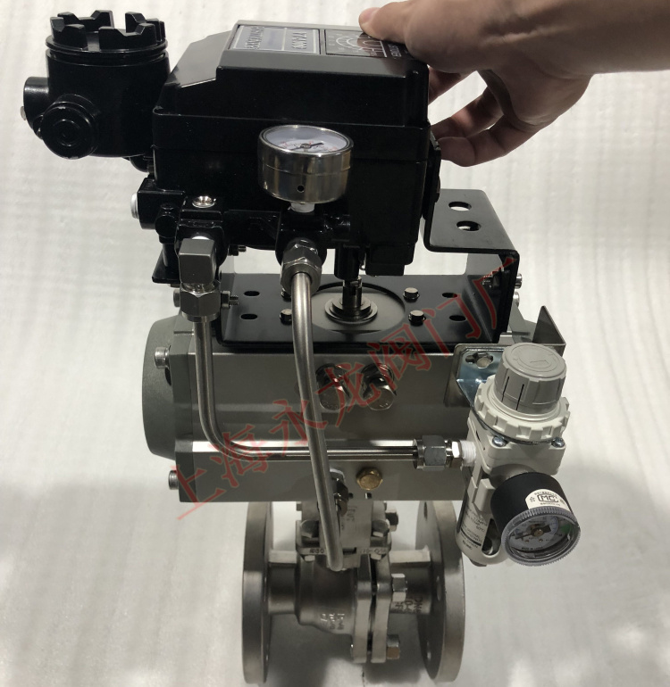 機械式液氨氣動V型調節球閥