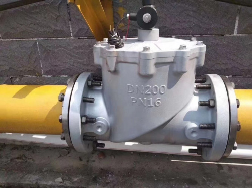 ZCRB-16電磁式燃氣緊急切斷閥應用案例 ZCRB-16電磁式燃氣緊急切斷閥應用案例